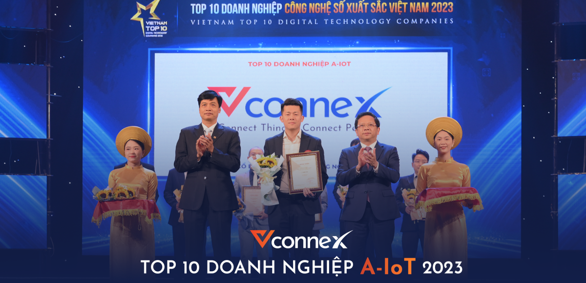 Vconnex là một trong 10 doanh nghiệp công nghệ số xuất sắc nhất năm 2023