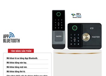 Khóa vân tay cửa cổng FS M01