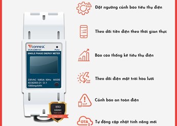 Công tơ điện tử thông minh Vconnex