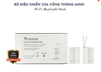 Bộ điều khiển cửa cổng thông minh Vconnex